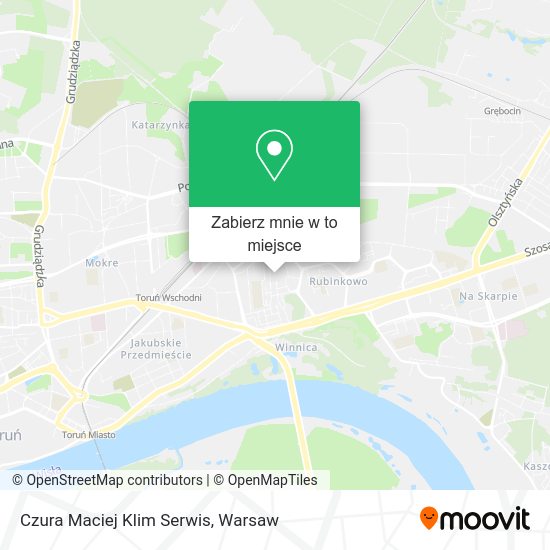 Mapa Czura Maciej Klim Serwis