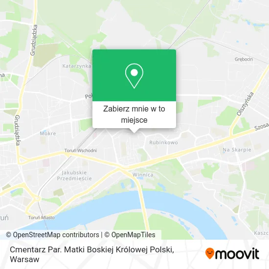 Mapa Cmentarz Par. Matki Boskiej Królowej Polski