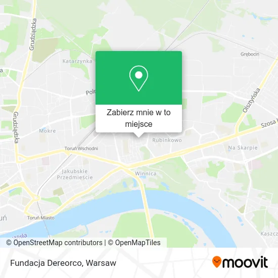 Mapa Fundacja Dereorco