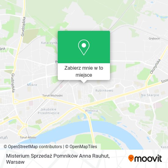 Mapa Misterium Sprzedaż Pomników Anna Rauhut