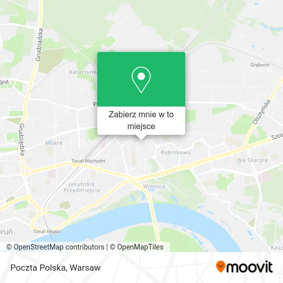 Mapa Poczta Polska