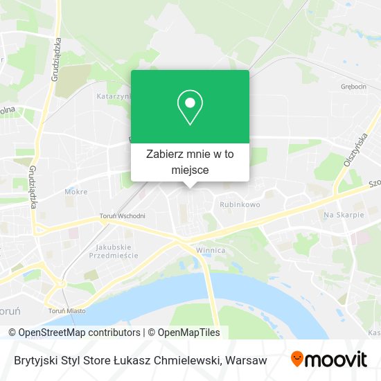 Mapa Brytyjski Styl Store Łukasz Chmielewski