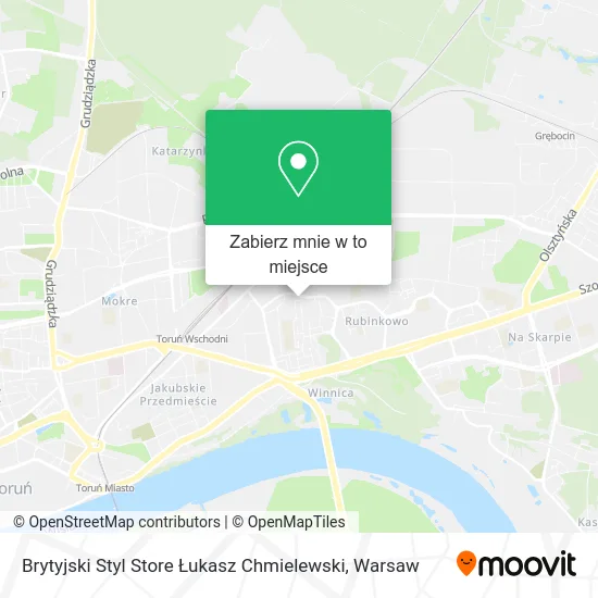 Mapa Brytyjski Styl Store Łukasz Chmielewski