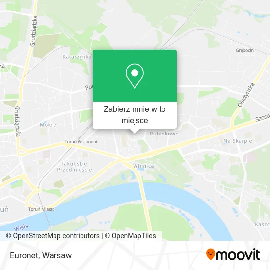 Mapa Euronet