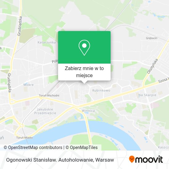 Mapa Ogonowski Stanisław. Autoholowanie