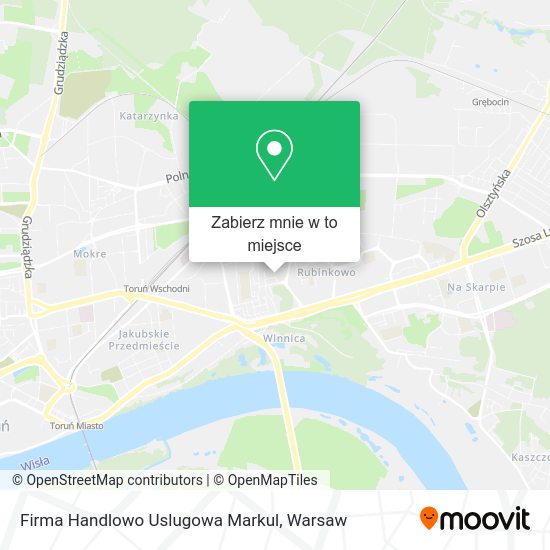 Mapa Firma Handlowo Uslugowa Markul