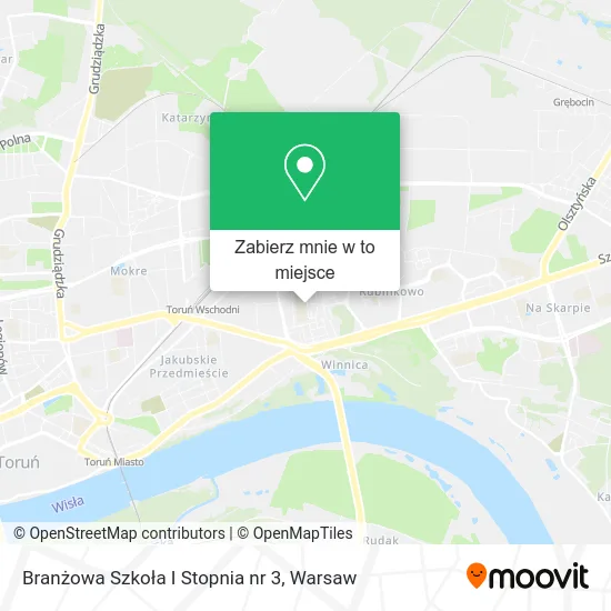 Mapa Branżowa Szkoła I Stopnia nr 3