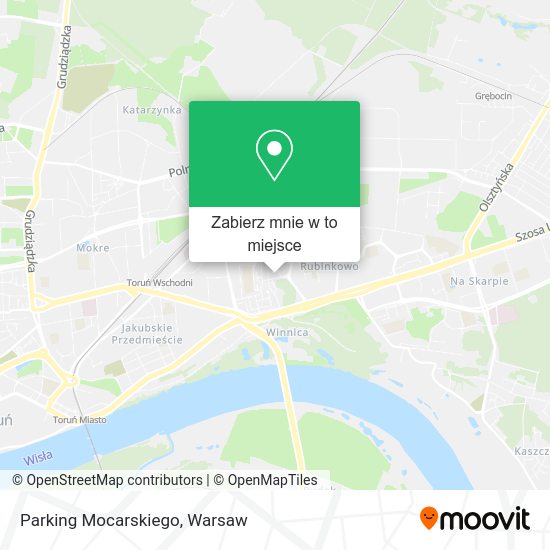 Mapa Parking Mocarskiego