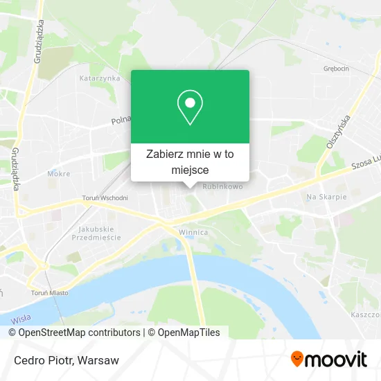 Mapa Cedro Piotr