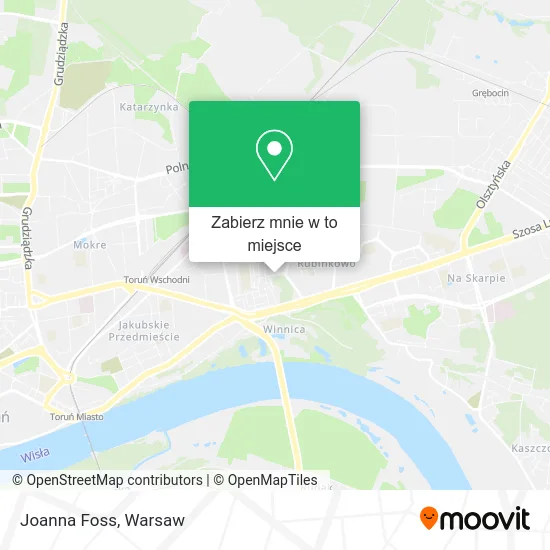 Mapa Joanna Foss