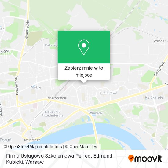 Mapa Firma Usługowo Szkoleniowa Perfect Edmund Kubicki