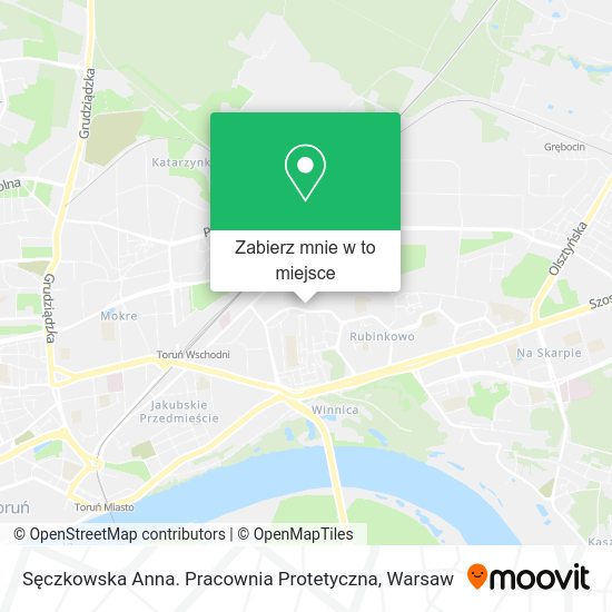 Mapa Sęczkowska Anna. Pracownia Protetyczna