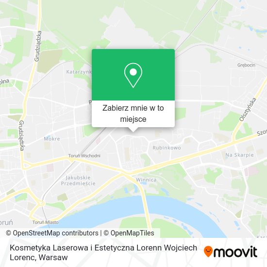 Mapa Kosmetyka Laserowa i Estetyczna Lorenn Wojciech Lorenc