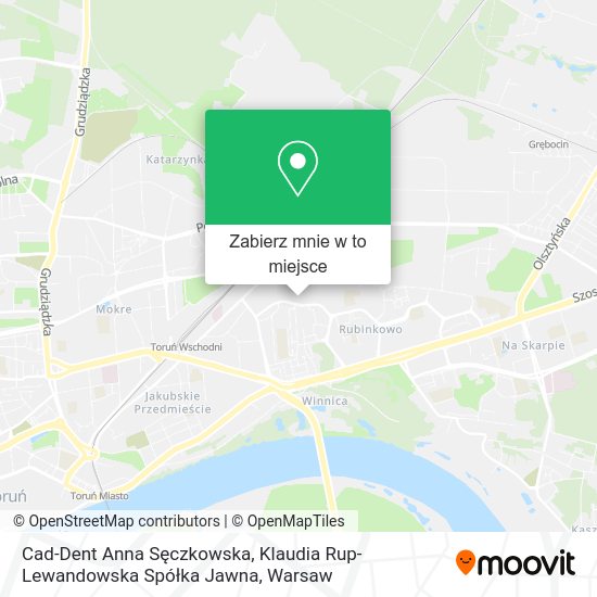 Mapa Cad-Dent Anna Sęczkowska, Klaudia Rup-Lewandowska Spółka Jawna