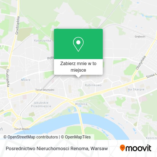 Mapa Posrednictwo Nieruchomosci Renoma