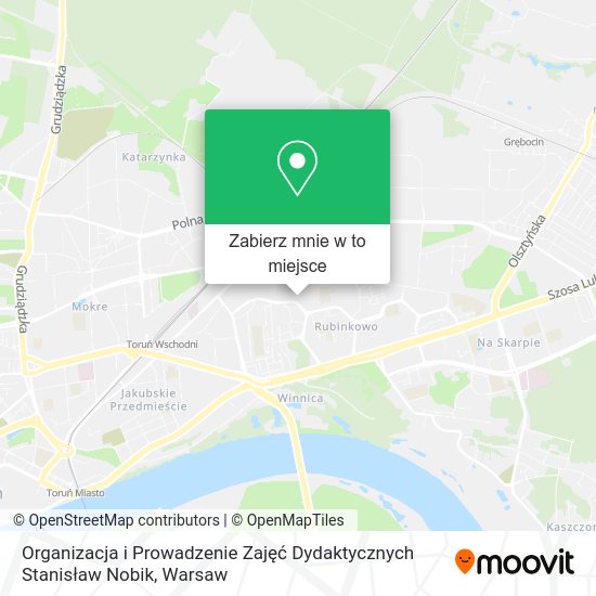 Mapa Organizacja i Prowadzenie Zajęć Dydaktycznych Stanisław Nobik