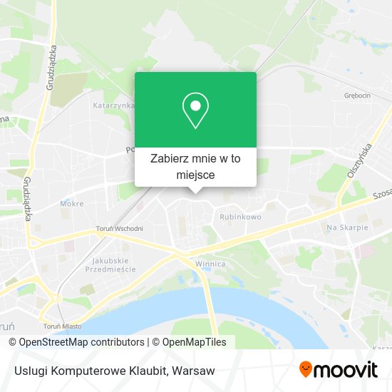 Mapa Uslugi Komputerowe Klaubit