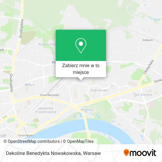 Mapa Dekoline Benedykta Nowakowska