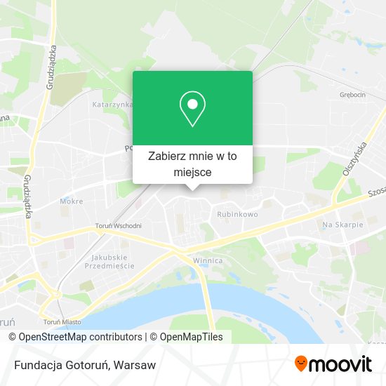 Mapa Fundacja Gotoruń