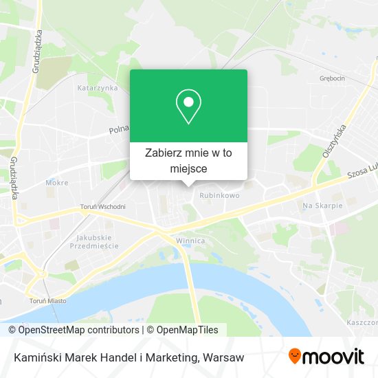 Mapa Kamiński Marek Handel i Marketing