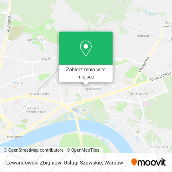 Mapa Lewandowski Zbigniew. Usługi Szewskie