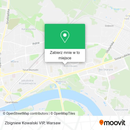 Mapa Zbigniew Kowalski VIP