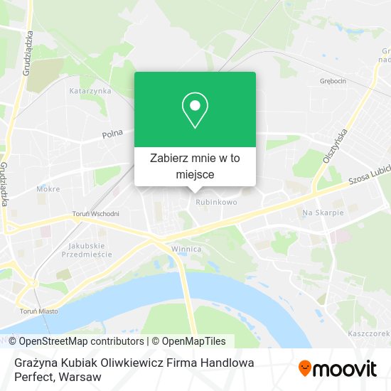 Mapa Grażyna Kubiak Oliwkiewicz Firma Handlowa Perfect