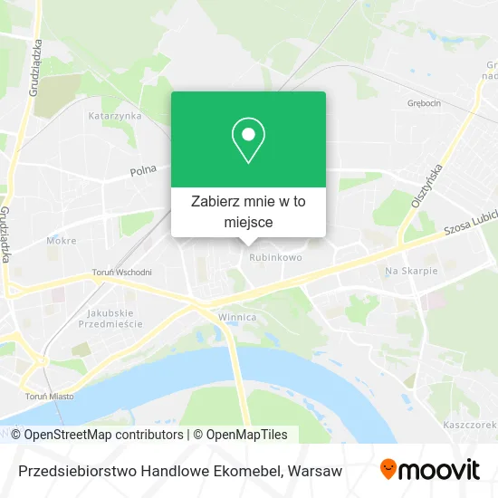 Mapa Przedsiebiorstwo Handlowe Ekomebel