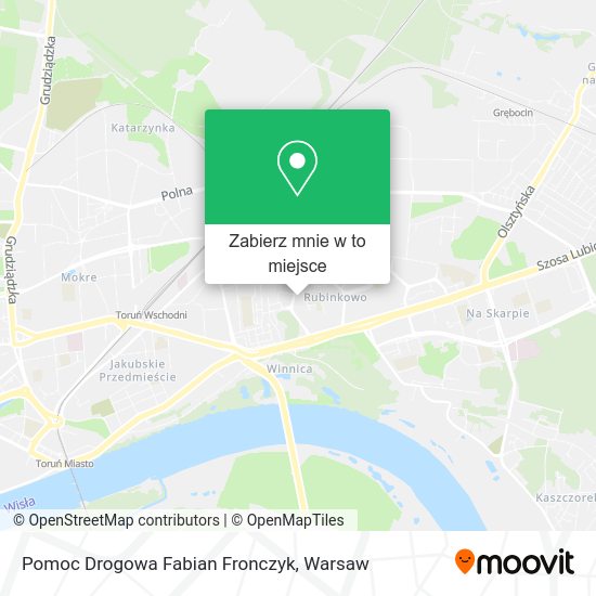 Mapa Pomoc Drogowa Fabian Fronczyk