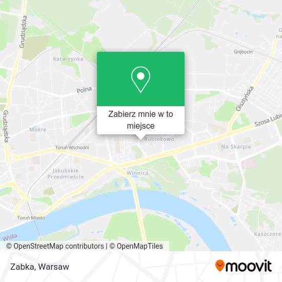 Mapa Zabka