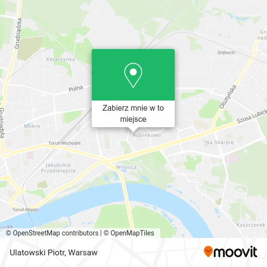 Mapa Ulatowski Piotr