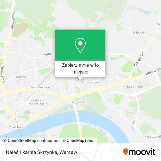 Mapa Naleśnikarnia Skrzynka