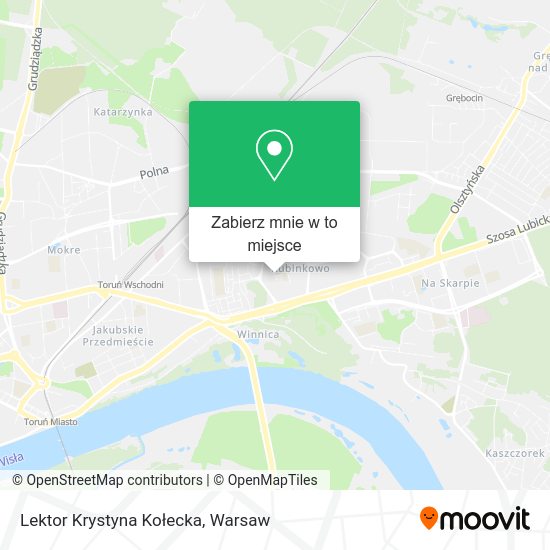 Mapa Lektor Krystyna Kołecka