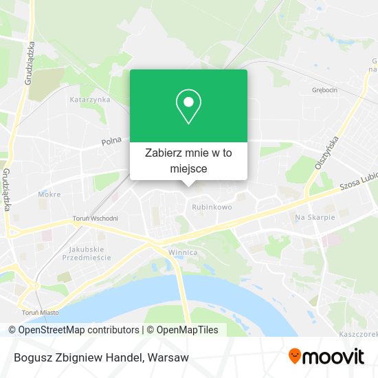 Mapa Bogusz Zbigniew Handel