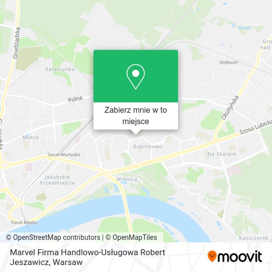 Mapa Marvel Firma Handlowo-Usługowa Robert Jeszawicz