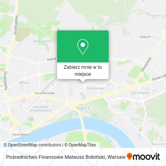 Mapa Pośrednictwo Finansowe Mateusz Bobiński