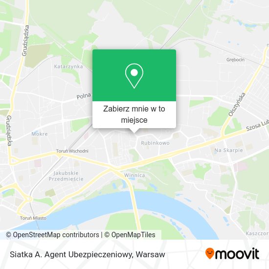 Mapa Siatka A. Agent Ubezpieczeniowy