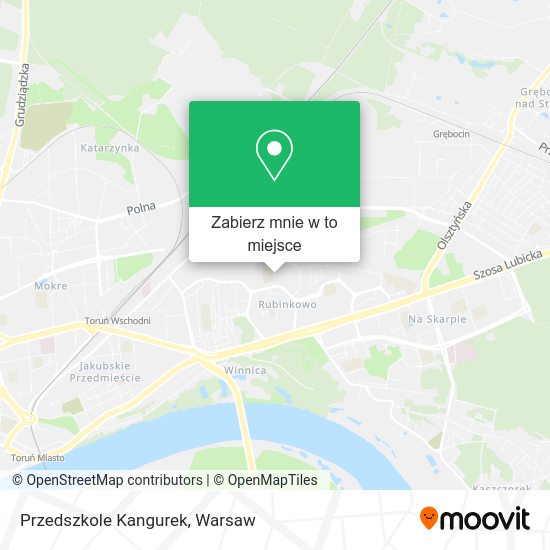 Mapa Przedszkole Kangurek