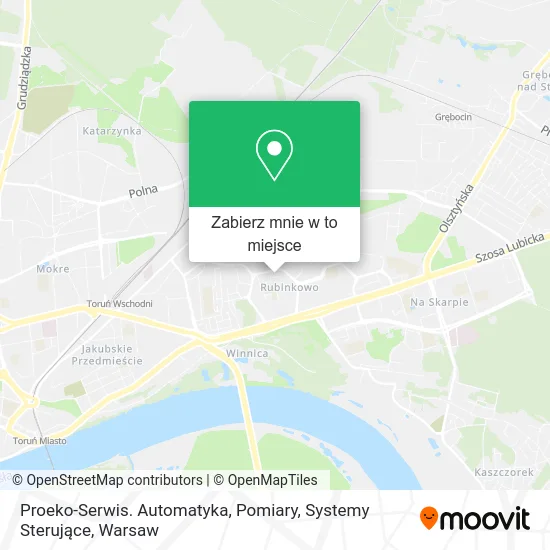 Mapa Proeko-Serwis. Automatyka, Pomiary, Systemy Sterujące