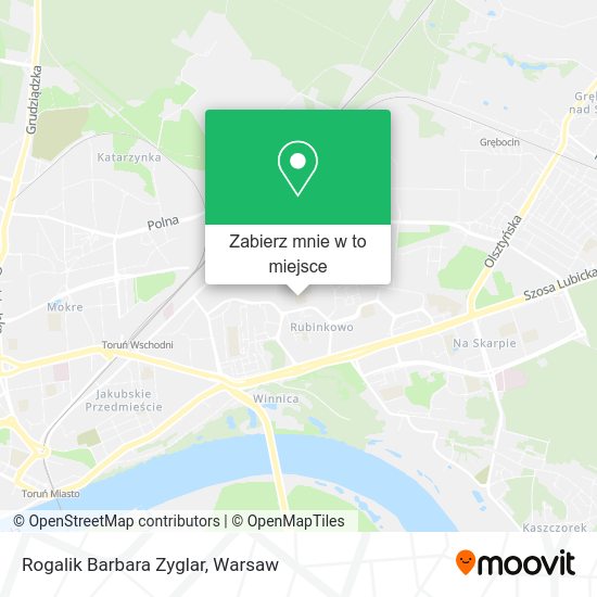 Mapa Rogalik Barbara Zyglar