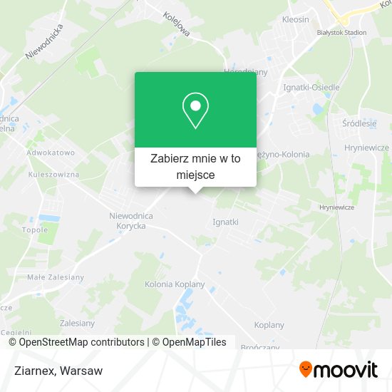 Mapa Ziarnex