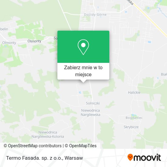 Mapa Termo Fasada. sp. z o.o.