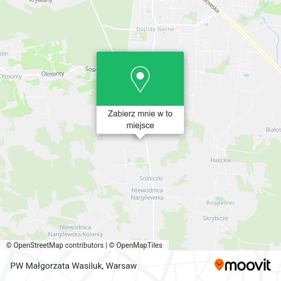 Mapa PW Małgorzata Wasiluk