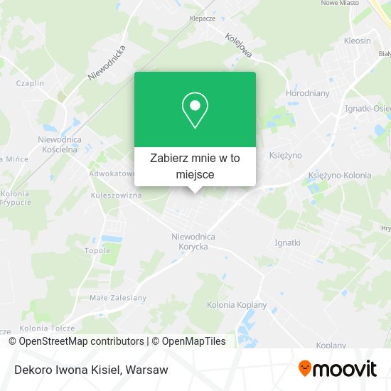 Mapa Dekoro Iwona Kisiel