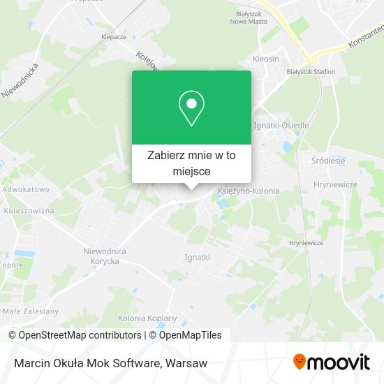 Mapa Marcin Okuła Mok Software