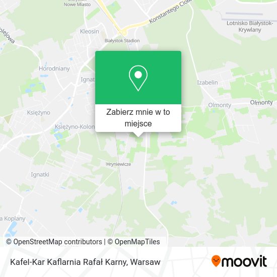 Mapa Kafel-Kar Kaflarnia Rafał Karny