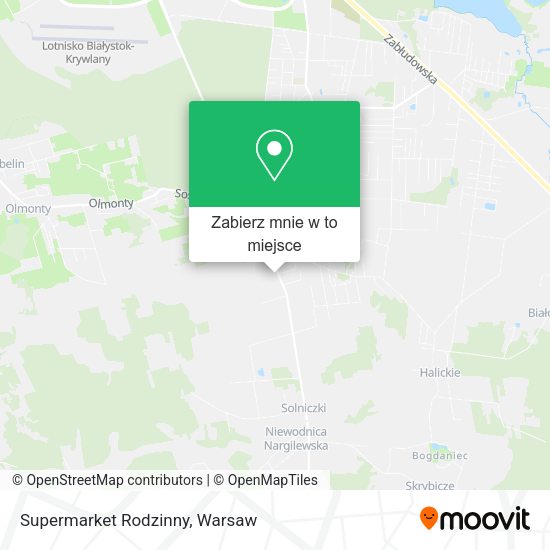 Mapa Supermarket Rodzinny