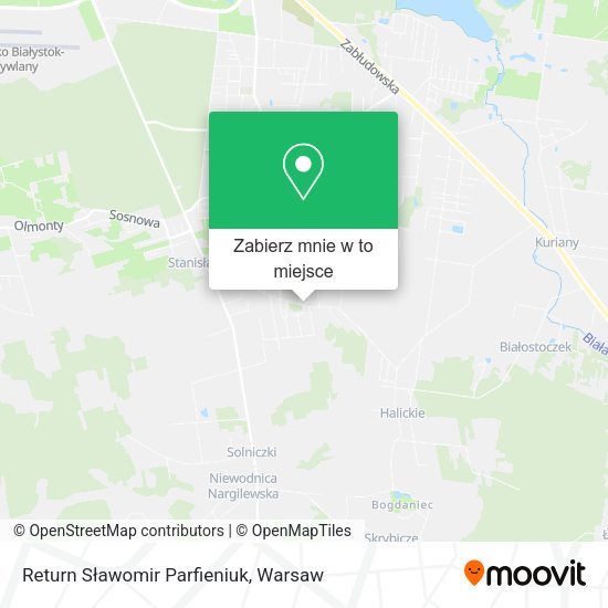 Mapa Return Sławomir Parfieniuk