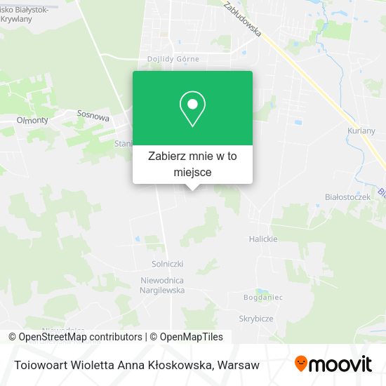 Mapa Toiowoart Wioletta Anna Kłoskowska