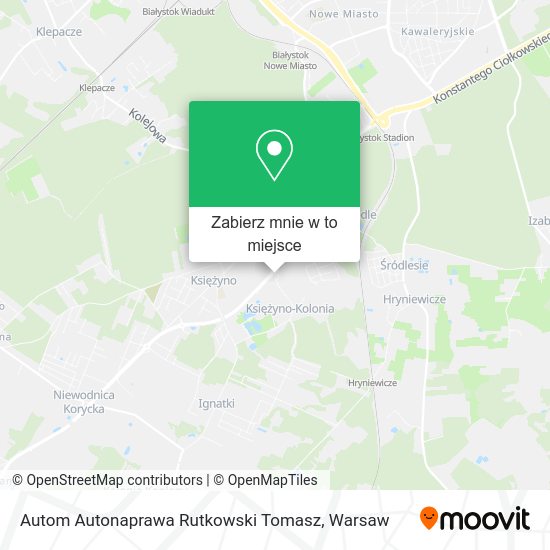 Mapa Autom Autonaprawa Rutkowski Tomasz